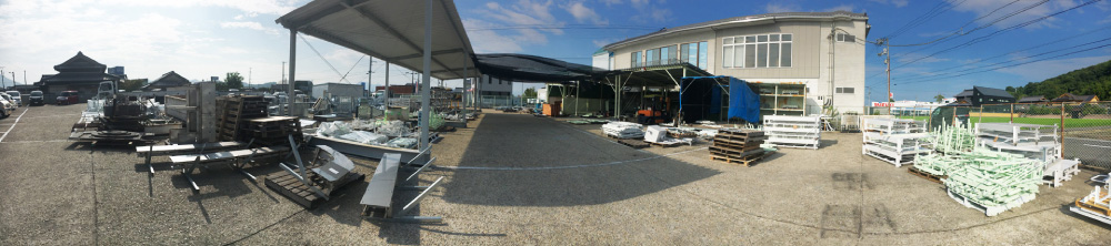 Product-sorting area in Sakaide Plant